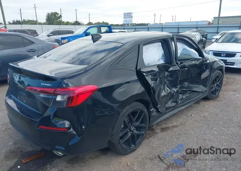 2023 Honda Civic Sport from USA, damaged, VIN 2HGFE2F53PH557308